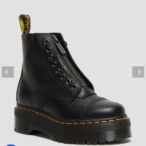 Dr. Martens Sinclair Milled Napa Leather Platform Boot